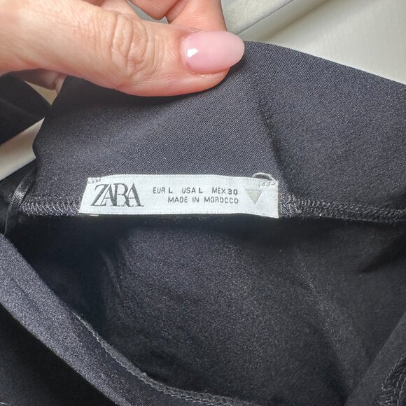 ZARA Asymmetric Rouched Top - Picture 3 of 3